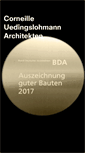 Mobile Screenshot of cue-architekten.de